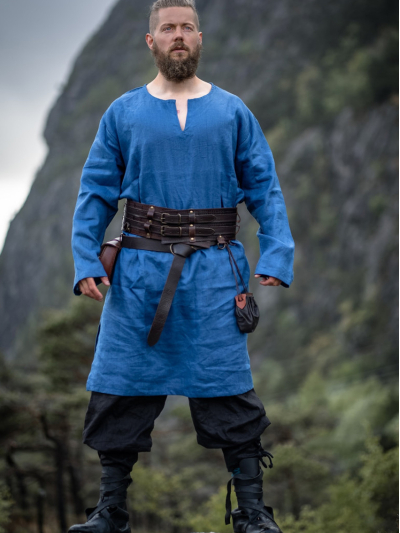 Trollfelsen Männer Tunika Halvar Leonardo Carbone blau1 Trollfelsen Männer Tunika Halvar Leonardo Carbone blau1
